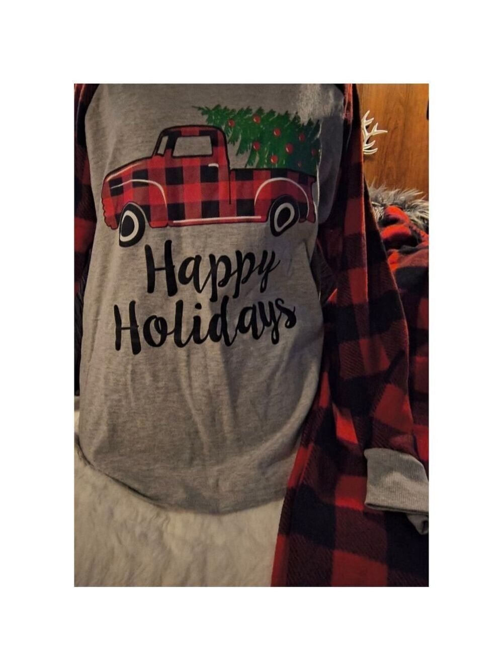 Red Plaid Pajamas Women's XL - Picture 2 of 6